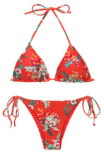 Cargar imagen en el visor de la galería, Product Front: Rio De Sol Ensemble Set Wildflowers Tri-Rol Ibiza