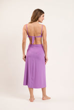 Cargar imagen en el visor de la galería, Model Back: Rio De Sol Jupe De Page Bio-Floreira Long Skirt Knot