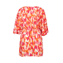 Cargar imagen en el visor de la galería, Product Back: Rio De Sol Robe De Plage Mirage Kaftan Bel