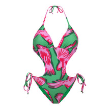 Cargar imagen en el visor de la galería, Product Front: Rio De Sol Une Pièce Parrots Trikini-Comfy