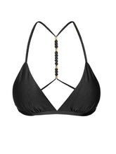 Cargar imagen en el visor de la galería, Product Front: Rio De Sol Haut Top Shimmer-Black Tri-Fixo-Noa