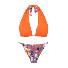 Cargar imagen en el visor de la galería, Product Back: Rio De Sol Ensemble Set Garden-Flower Verona Cheeky-Fixa