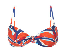 Cargar imagen en el visor de la galería, Product Front: Rio De Sol Haut Top Leaves Bandeau-Joy