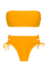 Cargar imagen en el visor de la galería, Product Front: Rio De Sol Ensemble Set Uv-Pequi Bandeau-Reto Madrid