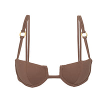 Cargar imagen en el visor de la galería, Product Front: Rio De Sol Haut Top Sand-Cappuccino Juliette-Aya
