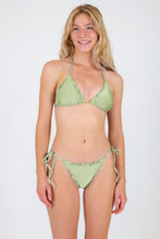 Cargar imagen en el visor de la galería, Model Front: Rio De Sol Bas Bottom Oliva Frufru