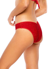 Cargar imagen en el visor de la galería, Image 02: Luli Fama Bas Bottom Halter Stardust Red