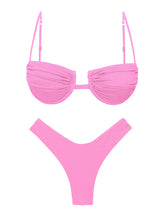 Cargar imagen en el visor de la galería, Product Front: Rio De Sol Ensemble Set Crespinho-Rosa Zaya Nara