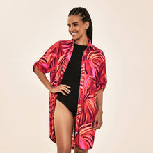 Cargar imagen en el visor de la galería, Image 05: Uv Line Chemise Shirtdress Copacabana Upf50+