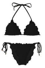 Cargar imagen en el visor de la galería, Product Front: Rio De Sol Ensemble Set Dots-Black Frufru-Comfy