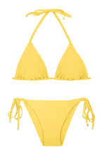 Cargar imagen en el visor de la galería, Product Front: Rio De Sol Ensemble Set Amarelo Tri-Inv Lacinho