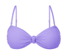Cargar imagen en el visor de la galería, Product Front: Rio De Sol Haut Top Bora-Lavanda Bandeau-Joy