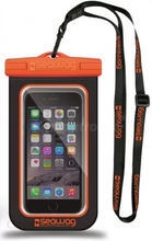 Cargar imagen en el visor de la galería, Model Front: Seawag Sac De Plage Seawag Black & Orange Waterproof Case 5.7