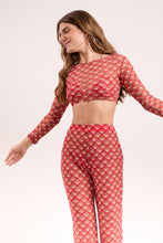 Cargar imagen en el visor de la galería, Image 06: Rio De Sol Haut De Plage Floral-Scales Top Harper