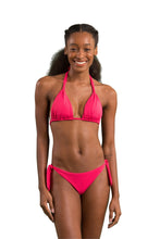 Cargar imagen en el visor de la galería, Model Front: Rio De Sol Bas Bottom Dots-Virtual-Pink Italy