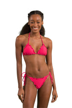 Cargar imagen en el visor de la galería, Model Front: Rio De Sol Ensemble Set Dots-Virtual-Pink Frufru-Fio