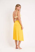 Cargar imagen en el visor de la galería, Model Back: Rio De Sol Jupe De Page Bio-Luz-Solar Long Skirt Knot