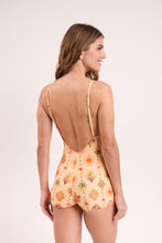 Cargar imagen en el visor de la galería, Model Back: Rio De Sol Une Pièce Mosaico Margot