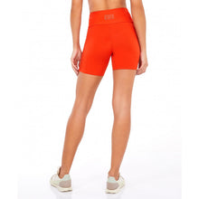 Cargar imagen en el visor de la galería, Image 02: Alto Giro Fitness Bas Bermuda Supplex Fusao Laranja Fast