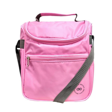 Cargar imagen en el visor de la galería, Model Front: Alto Giro Sac De Plage Bolsa Termica Alto Giro Rosa Mauve