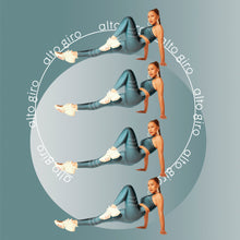 Cargar imagen en el visor de la galería, Image 07: Alto Giro Fitness Bas Legging Atlanta Fitas Refletivas Verde Strong