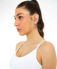 Cargar imagen en el visor de la galería, Image 02: Alto Giro Fitness Haut Top Bodytex Alcas Personalizadas Branco