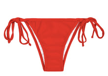 Cargar imagen en el visor de la galería, Product Front: Brazilian Bikini Shop Bas Red Lacinho