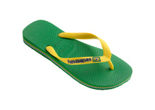 Cargar imagen en el visor de la galería, Product Front: Havaianas Tongs Havaianas Brasil Logo Green