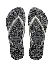 Cargar imagen en el visor de la galería, Image 03: Havaianas Tongs Havaianas Slim Animals Steel Grey