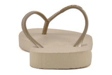 Cargar imagen en el visor de la galería, Product Back: Havaianas Tongs Slim Sand Grey/Light Golden
