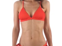 Cargar y reproducir el video en el visor de la galería, Video: Rio De Sol Haut Top Cotele-Tomate Tri-Fixo