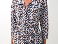 Cargar y reproducir el video en el visor de la galería, Video: Rio De Sol Chemise Ikat Chemise