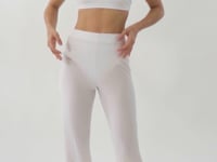 Cargar y reproducir el video en el visor de la galería, Video: Rio De Sol Pantalon De Plage Memphis-White Pants Lana