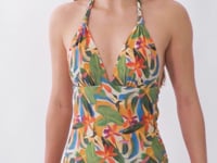 Cargar y reproducir el video en el visor de la galería, Video: Rio De Sol Une Pièce Tropical Mel-Op