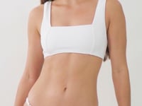 Cargar y reproducir el video en el visor de la galería, Video: Rio De Sol Ensemble Set Sand-White Mary Cheeky-Fixa