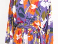 Cargar y reproducir el video en el visor de la galería, Video: Rio De Sol Robe De Plage Garden-Flower Kimono