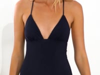 Cargar y reproducir el video en el visor de la galería, Video: Rio De Sol Une Pièce Malibu-Black Alani-Op