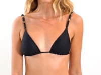 Cargar y reproducir el video en el visor de la galería, Video: Rio De Sol Haut Top Shimmer-Black Lia-Noa