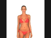 Cargar y reproducir el video en el visor de la galería, Video: Brazilian Bikini Shop Bas Red Lacinho