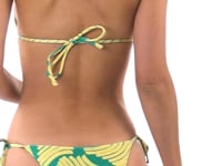 Cargar y reproducir el video en el visor de la galería, Video: Rio De Sol Haut Top Banana Yellow Invisible