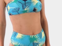 Cargar y reproducir el video en el visor de la galería, Video: Rio De Sol Haut Top Flower Geometric Reto