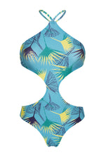 Cargar imagen en el visor de la galería, Product Front: Rio De Sol Une Pièce Body Flower Geometric