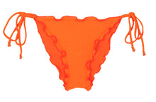 Cargar imagen en el visor de la galería, Product Front: Rio De Sol Bas Bottom Dots-Orange Frufru
