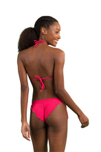 Cargar imagen en el visor de la galería, Model Back: Rio De Sol Bas Bottom Dots-Virtual-Pink Frufru-Comfy