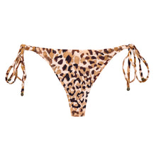 Cargar imagen en el visor de la galería, Product Front: Rio De Sol Bas Bottom Leopard Cheeky-Micro