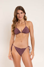 Cargar imagen en el visor de la galería, Model Front: Rio De Sol Bas Bottom Malibu-Ebano Frufru