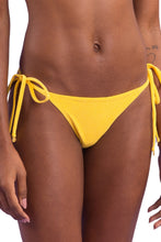Cargar imagen en el visor de la galería, Gallery: Rio De Sol Bas Bottom Malibu-Yellow Cheeky-Tie