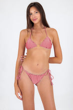 Cargar imagen en el visor de la galería, Model Front: Rio De Sol Bas Bottom Shimmer-Confetti Frufru-Fio