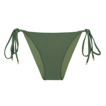 Cargar imagen en el visor de la galería, Product Front: Rio De Sol Bas Bottom Shimmer-Croco Lacinho