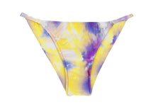 Cargar imagen en el visor de la galería, Product Front: Rio De Sol Bas Bottom Tiedye-Purple Cheeky-Fixa